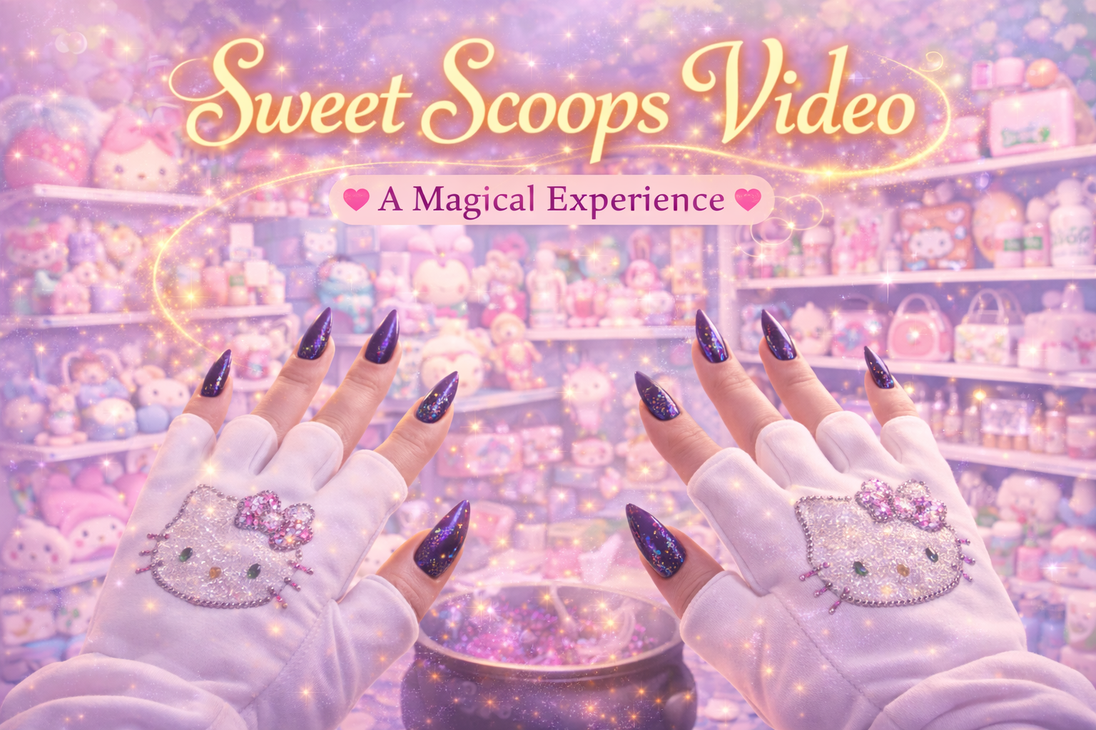 VIDEO on TikTok for Sweet Scoops (processing time is about 10 days.)